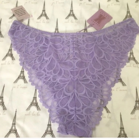 Savage X Fenty by Rhianna Not Sorry Panties Sz 3X Purple Lavender - Picture 3 of 7